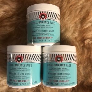 Unopened First Aid Beauty facial radiance pads